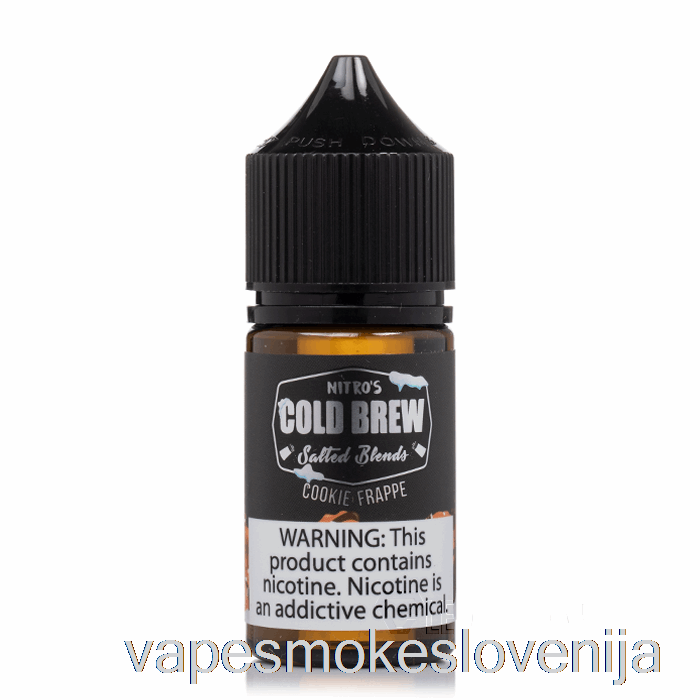 Vape Slovenija Cookie Frappe - Nitros Cold Brew Soli - 30ml 45mg